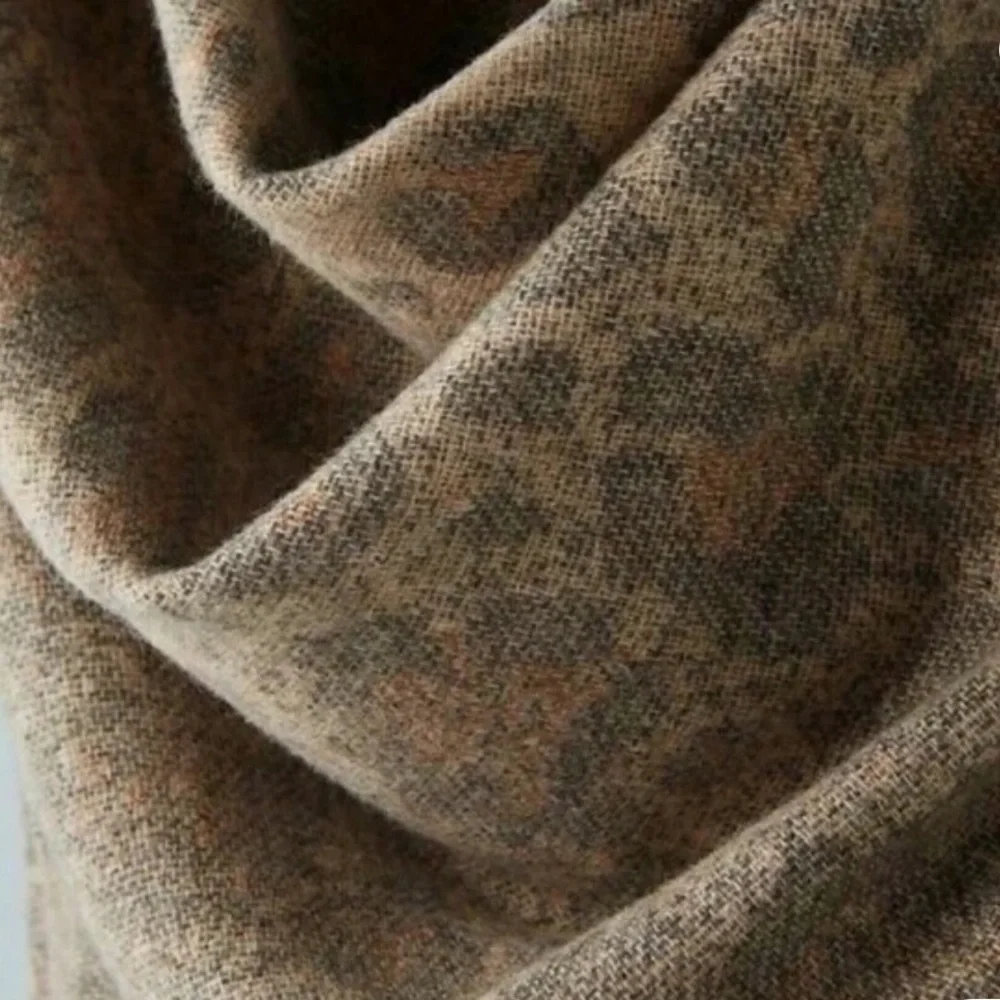 Anthropologie Clara Cozy Square Scarf